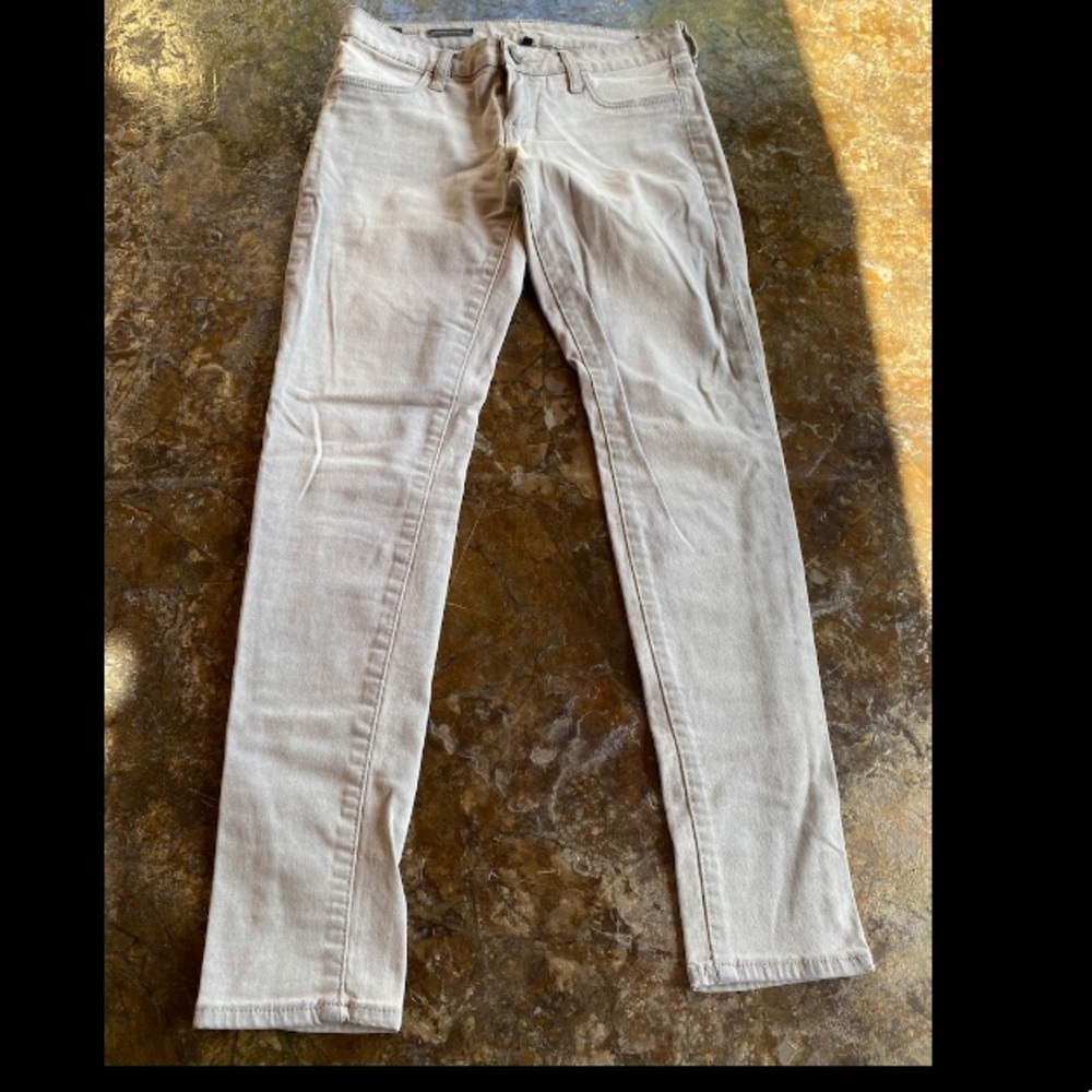 Kut From The Kloth Jeans Womens 4 Jennifer Ultra Skinny Jegging tan pants